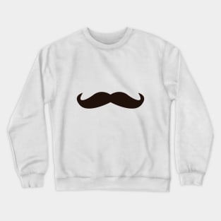 Posh Moustache Crewneck Sweatshirt